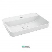 Раковина для ванної Kerama Marazzi Plaza 55x40 см кераміка білий PL.wbi.55.1