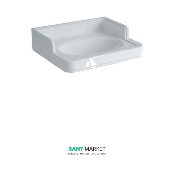 Раковина для ванної Kerama Marazzi Pompei 60x50 см кераміка білий PO.wb.60