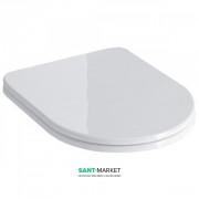 Сиденье с крышкой для унитаза Kerama Marazzi Pompei Soft close+Clip up белый PO.seat.01\WHT