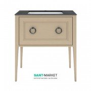 Тумба напольная под раковину Kerama Marazzi Plaza Classic 80 см массив дерева капучино PL.C.80.1\CAP