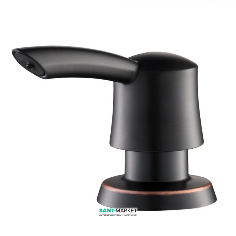 Дозатор для рідкого мила Kraus 420 мл для кухні врізний бронза KSD-51ORB