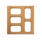 Підставка під аксесуари Kraus Bamboo 426х400 мм бамбук KSB-105BB