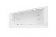 Ванна гидромассажная акриловая асимметричная Roca Easy Smart Water Plus левая 160х90 см белый A24T299000