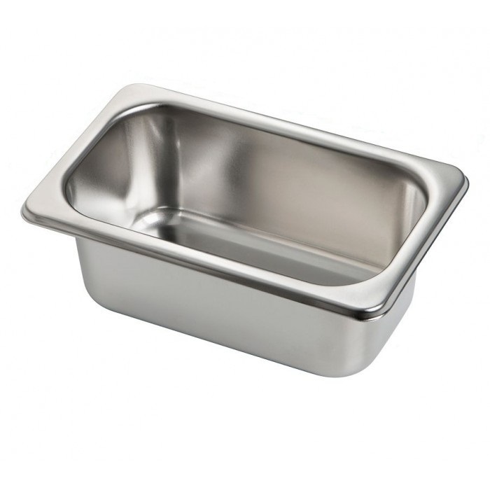 Контейнер для рабочей подставки Kraus прямоугольный 152х76 мм нержавеющая сталь KBW-3