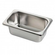 Контейнер для рабочей подставки Kraus прямоугольный 152х76 мм нержавеющая сталь KBW-3