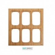 Подставка под аксессуары Kraus Bamboo 426х400 мм бамбук KSB-104BB