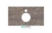 Стільниця під раковину Kerama Marazzi Plaza Classic 80 см Парнас попелястий лаппатірованний PL1.SG570002R\80