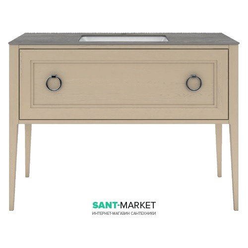 Тумба для підлоги під раковину Kerama Marazzi Plaza Classic 120 см масив дерева капучино PL.C.120.1\CAP