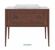 Тумба напольная под раковину Kerama Marazzi Plaza Classic 100 см массив дерева орех PL.C.100.1+1\NUT