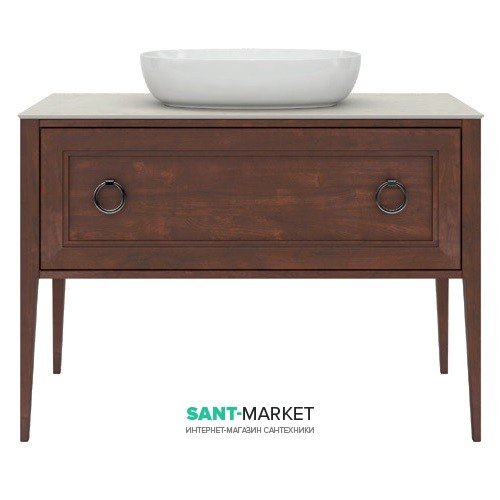 Тумба напольная под раковину Kerama Marazzi Plaza Classic 120 см массив дерева орех PL.C.120.1+1\NUT