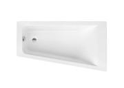 Ванна акриловая асимметричная Roca Easy 160x90 см с ножками правая белый A248410000