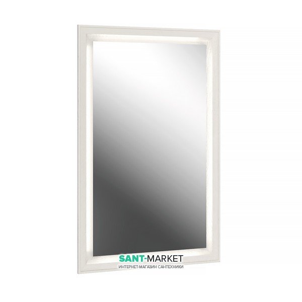 Дзеркало для ванної Kerama Marazzi Plaza Classic 65х100 см білий PL.C.mi.65\WHT
