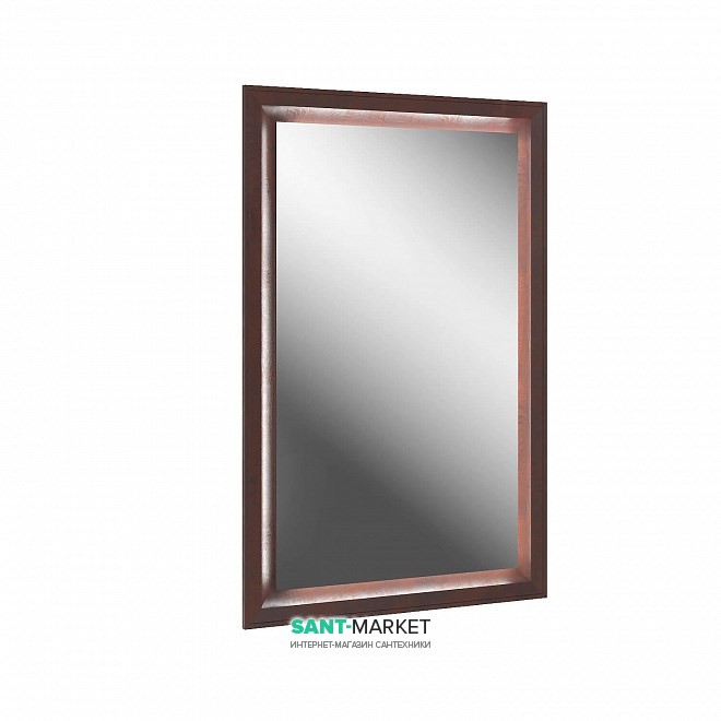 Зеркало для ванной Kerama Marazzi Plaza Classic 65х100 см орех PL.C.mi.65\NUT