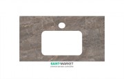 Стільниця під раковину Kerama Marazzi Plaza Classic 80 см Парнас попелястий лаппатірованний PL2.SG570002R\80