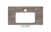 Стільниця під раковину Kerama Marazzi Plaza Classic 80 см Парнас попелястий лаппатірованний PL3.SG570002R\80