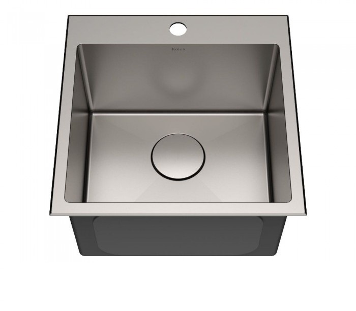Мойка для кухни Kraus Standart Pro 1 чаша квадратная нержавеющая сталь KHT301-18