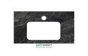  	Столешница под раковину Kerama Marazzi Plaza Classic 80 см Риальто темный серый лаппатированный  PL3.VT93\80