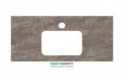 Стільниця під раковину Kerama Marazzi Plaza Classic 100 см Парнас попелястий лаппатірованний PL2.SG570002R\100