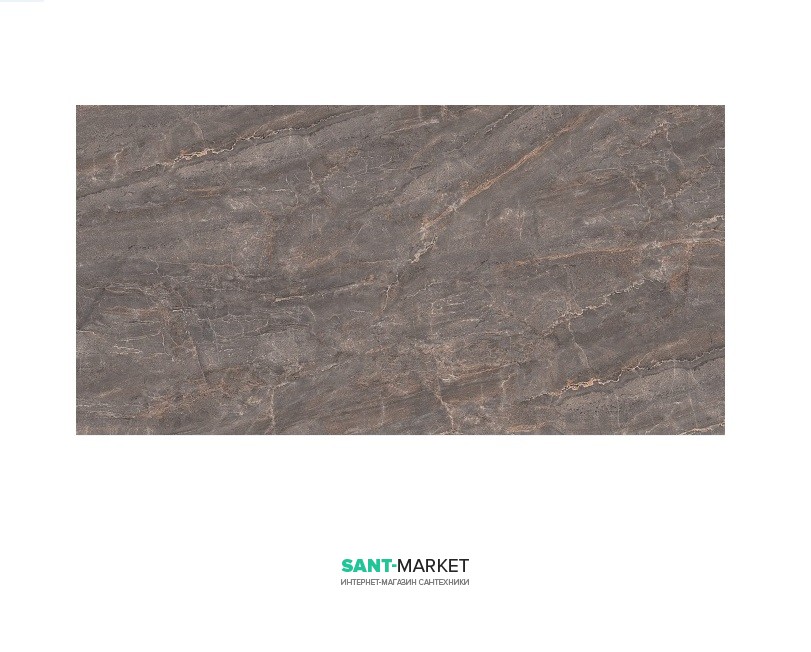 Столешница под раковину Kerama Marazzi Plaza Classic 100 см Парнас пепельный лаппатированный PL4.SG570002R\100