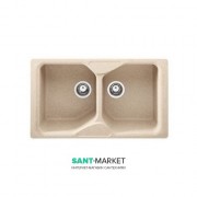 Мойка для кухни Franke Calypso COG 620 86X50 врезная оборотная Fragranite Avena бежевый (114.0502.978) 9899375