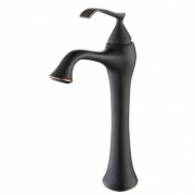 Змішувач для раковини Kraus Ventus одноважільний темний шоколад KEF-15000ORB