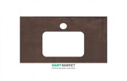 Стільниця під раковину Kerama Marazzi Plaza Next 80 см Про Феррум коричневий PL2.DD571300R\80