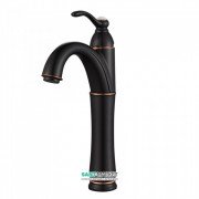 Змішувач для раковини Kraus Riviera одноважільний темний шоколад FVS-1005ORB