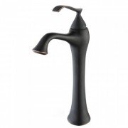 Змішувач для раковини Kraus Ventus одноважільний темний шоколад KEF-15000ORB