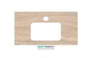 Столешница под раковину Kerama Marazzi Plaza Modern 80 см Риальто песочный PL2.SG560400R\80