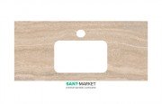 Стільниця під раковину Kerama Marazzi Plaza Modern 100 см Ріальто пісочний PL3.SG560400R\100