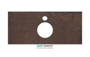 Стільниця під раковину Kerama Marazzi Plaza Next 100 см Про Феррум коричневий PL1.DD571300R\100