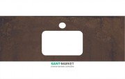 Стільниця під раковину Kerama Marazzi Plaza Next 120 см Про Феррум коричневий PL3.DD571300R\120