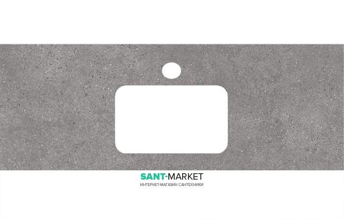 Стільниця під раковину Kerama Marazzi Plaza Next 120 см Фондамента сірий PL3.DL500900R\120