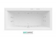 Ванна гідромасажна акрилова прямокутна Roca Vita Effects Gold 190х90 см білий A24T095000