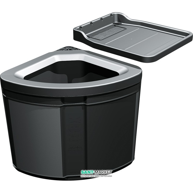 Сортер для отходов Franke Pivot 27 л пластик черный 121.0307.563