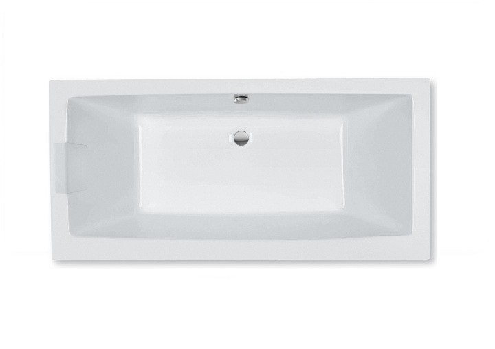 Ванна акриловая прямоугольная Roca Vita 180x80 см с ножками белый A24T074000