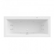 Ванна гидромассажная акриловая прямоугольная Roca Vita Smart Water Plus 180х80 см белый A24T077000