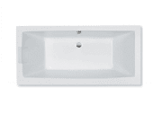 Ванна акриловая прямоугольная Roca Vita 180x90 см с ножками белый A24T082000