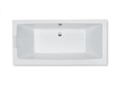 Ванна акриловая прямоугольная Roca Vita 180x80 см с ножками белый A24T074000