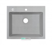 Мойка для кухни Adamant Prizma 590х500 мм искусственный гранит old stone 4824296100210