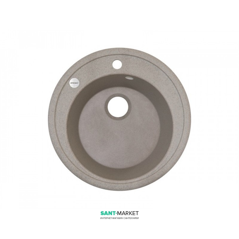 Мийка для кухні Adamant Sun Ø510 мм штучний граніт терра 2006270043349