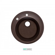 Мойка для кухни Adamant Sun Ø510 мм искусственный гранит mokko 4824296100112