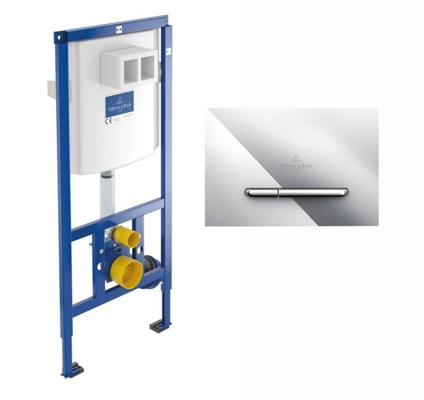 Система инсталляции для подвесного унитаза Villeroy&Boch ViConnect 3в1 52 5х112х13 5 92246100+92218061