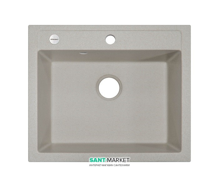 Мойка для кухни Adamant Prizma 590х500 мм искусственный гранит авена 4824296100206