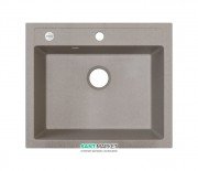 Мойка для кухни Adamant Prizma 590х500 мм искусственный гранит terra 4824296100207