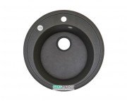 Мойка для кухни Adamant Sun Ø510 мм искусственный гранит серый 4824296100104