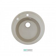 Мойка для кухни Adamant Sun Ø510 мм искусственный гранит ivory 4824296100108