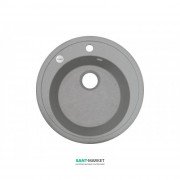 Мойка для кухни Adamant Sun Ø510 мм искусственный гранит светло-серый 4824296100109