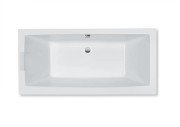 Ванна акриловая прямоугольная Roca Vita 170x75 см с ножками белый A24T066000