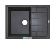 Мойка для кухни Adamant Anila 650х500 мм искусственный гранит серый 4824296100304